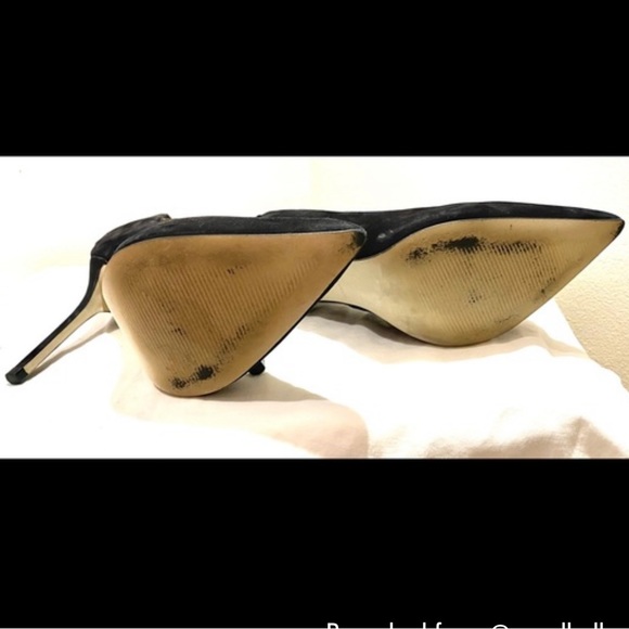 Steve Madden Paiton Corset Nubuck Suede heels Size 7.5 - Picture 8 of 9